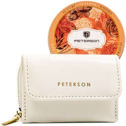 RFID Biela lakovaná dámska peňaženka od - Peterson