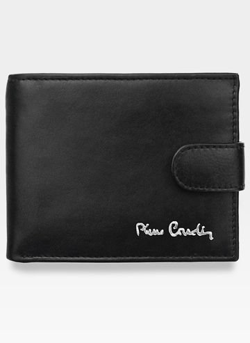 Portfel Męski Zapinany Pierre Cardin Skórzany Klasyczny Tilak06 323A Pudełko Ochrona RFID