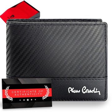 Pierre Cardin Elegantná kožená pánska peňaženka s ochranou RFID a certifikátom
