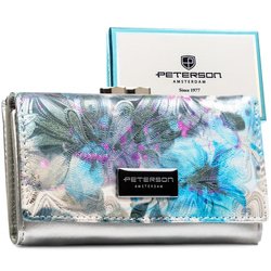 Viacfarebná peňaženka z ekologickej a prírodnej kože s RFID - Peterson