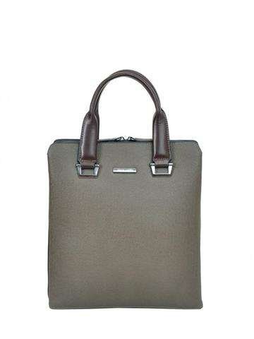 Pierre Cardin Dámska aktovka LM50023 GP05 Khaki koža so strieborným kovaním