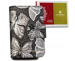 Dámska kožená peňaženka so systémom RFID - Peterson