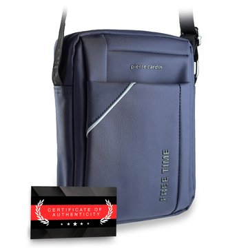 Pierre Cardin 2011 ALAN09 modrá pánska ležérna taška cez rameno
