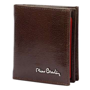 Pánska kožená peňaženka Pierre Cardin TILAK100 1812 Dark Brown RFID SECURE