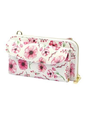 Dámska kožená peňaženka Gregorio G01 8823 DOLLARO vzor 5 s vreckom na telefón