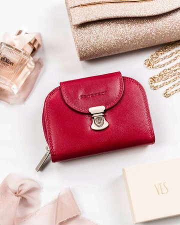 Priestranná dámska stredne veľká kožená peňaženka - Peterson