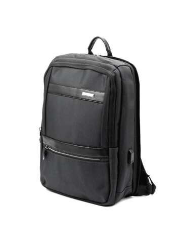 Popolcový unisex batoh B.Cavalli BC1325 veľký mestský batoh s popruhmi A4