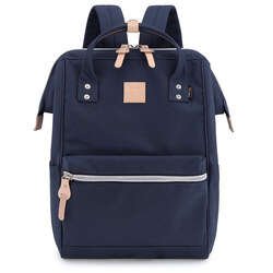 Praktický batoh na notebook v tmavomodrej farbe - Himawari