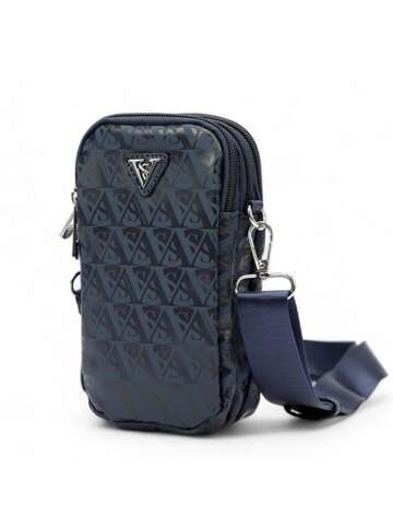 Námornícka modrá eko kabelka Sergio Valentini 7174# crossbody taška cez rameno malá