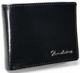 Pánska kožená peňaženka v horizontálnej verzii s membránou RFID Stop - Pierre Andreus