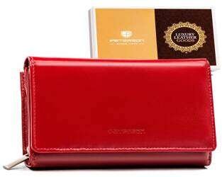 Dámska priestranná kožená peňaženka - Peterson