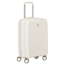 Kabína, béžový cestovný kufor s teleskopickou rukoväťou - Peterson