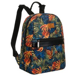 Vzorovaný mestský dámsky batoh zavesený na nastaviteľných popruhoch - Rovicky