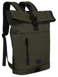 Veľký ruksak na kolieskach v zelenej farbe s vreckom na notebook - Peterson