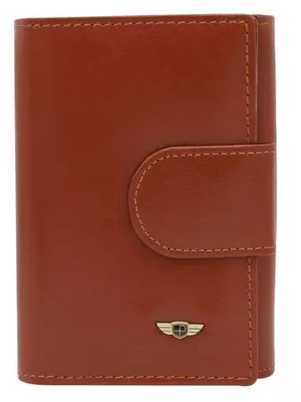 Dámska kožená peňaženka so stredným zapínaním - Peterson