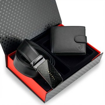 Pánska kožená peňaženka STEVENS Ochrana RFID Black PREMIUM darček Vianoce, pod vianočný stromček