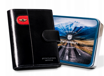 Veľká pánska peňaženka so zapínaním - Peterson