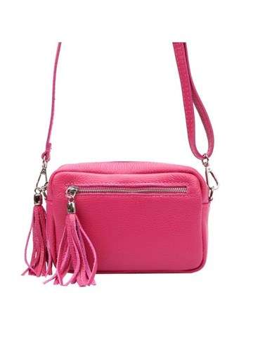 Dámska kabelka Luka Dollaro 20-030 Prírodná koža Fuchsia Crossbody