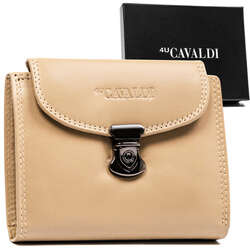 Dámska klasická kožená peňaženka so zapínaním - 4U Cavaldi