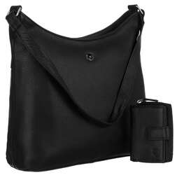 Dámska kožená kabelka s peňaženkou - Peterson