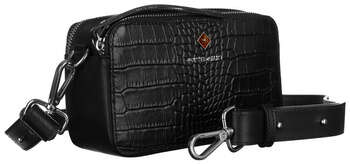 Dámska kožená kabelka s potlačou krokodílej kože - Peterson