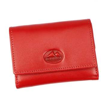 Dámska kožená peňaženka EL FORREST 855-47 Red Classic