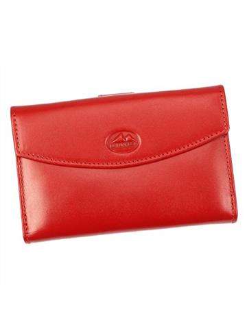Dámska kožená peňaženka EL FORREST 866-47 RFID Red SECURE