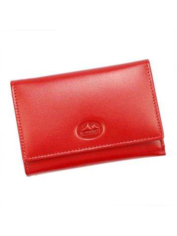 Dámska kožená peňaženka EL FORREST 900-47 RFID Red SECURE