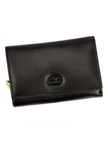 Dámska kožená peňaženka EL FORREST 938-67 RFID čierna s funkciou ochrany proti skenovaniu