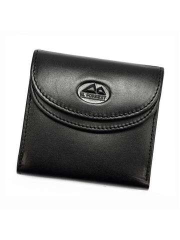 Dámska kožená peňaženka EL FORREST 997-67 Black Elegant