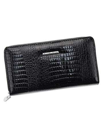 Dámska kožená peňaženka Jennifer Jones 5247-2 Black Large Horizontal