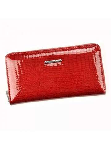 Dámska kožená peňaženka Jennifer Jones 5247-2 červená veľká horizontálna