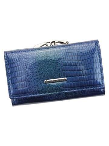 Dámska kožená peňaženka Jennifer Jones 5249-2 Blue Horizontal Large