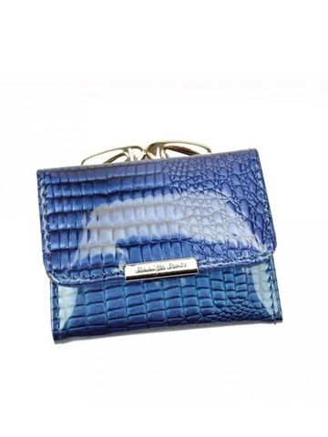 Dámska kožená peňaženka Jennifer Jones 5287-2 Blue Horizontal Small