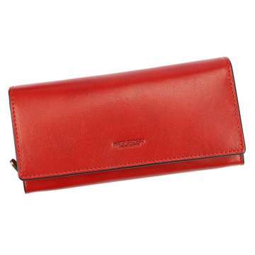 Dámska kožená peňaženka Mato Grosso 0743/17-40 RFID red