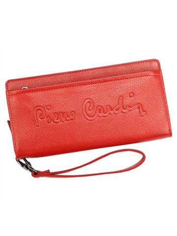 Dámska kožená peňaženka Pierre Cardin TILAK91 2204 červená horizontálna veľká