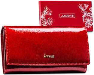 Dámska kožená peňaženka na karty s ochranou RFID Protect - Lorenti