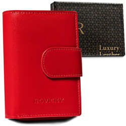 Dámska kožená peňaženka s RFID Protect - Rovicky