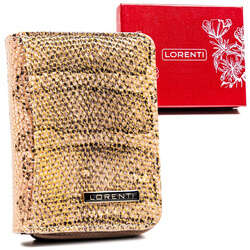 Dámska kožená peňaženka s módnym vzorom hadej kože - Lorenti