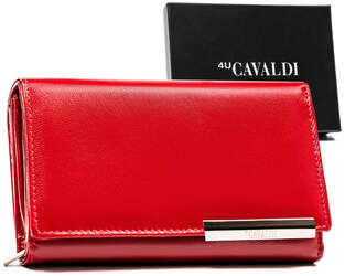 Dámska kožená peňaženka so zapínaním - 4U Cavaldi