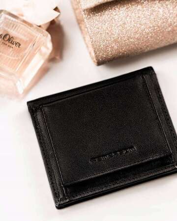 Dámska kožená peňaženka so zapínaním na patentku - Peterson