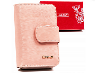 Dámska kožená peňaženka vertikálnej orientácie so zapínaním na patentku - Lorenti