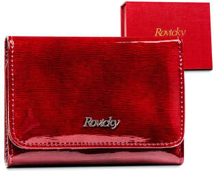Dámska lakovaná peňaženka s ochranou RFID Protect - Rovicky