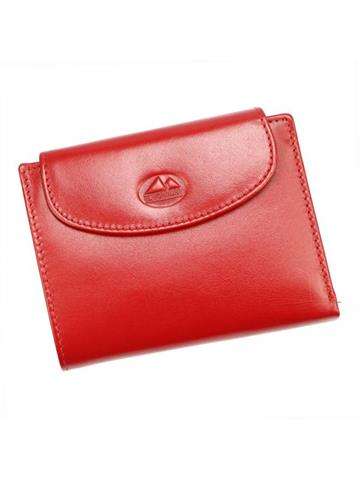 Dámska peňaženka EL FORREST 881-47 RFID Červená prírodná koža