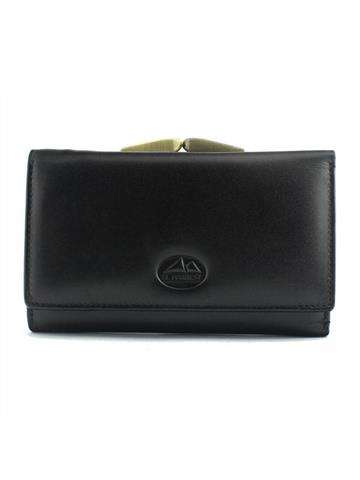 Dámska peňaženka EL FORREST 948-67 RFID Kožená čierna s ochranou proti krádeži