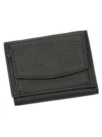 Dámska peňaženka Eslee 0665 Prírodná koža Čierna elegantná