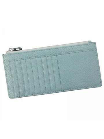 Dámska peňaženka Eslee 0680 Eco Leather Slim Blue