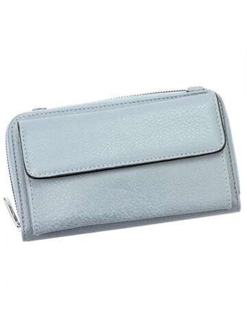 Dámska peňaženka Eslee 15808 Eco Leather Blue s remienkom