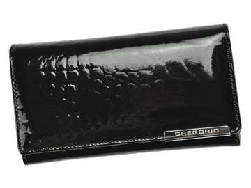 Dámska peňaženka Gregorio BC-114 Natural Leather Large Black Orientation