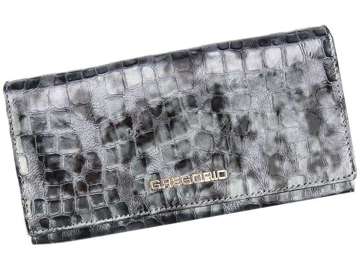 Dámska peňaženka Gregorio FS-114 z prírodnej kože vo farbe Ash Grey
